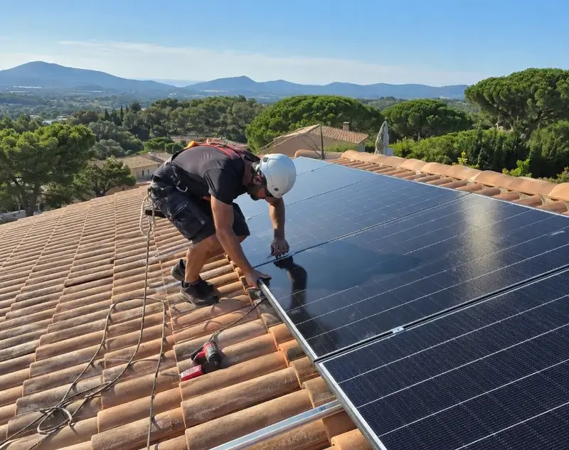 Installateur panneaux solaires Le Cours — pose photovoltaïque sur toiture